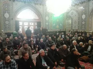 مراسم گرامیداشت سپهبد شهید حاج قاسم سلیمانی وهمراهان شهیدش در بازار تهران