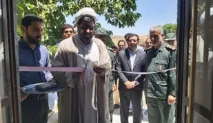 افتتاح ۵ مسکن محرومین در روستای سنگ پیر بخش مرکزی بردسکن