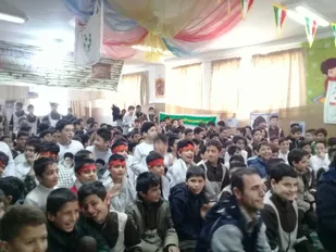 برگزاری جشن انقلاب در واحد امیدان شهدای باغزندان شاهرود