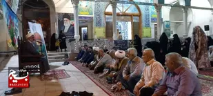 جلسه هفتگی خدام الرضا علیه السلام در امامزادگان شهرکرد