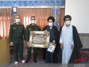 تقدیر سپاه از امام جمعه خمینی شهر