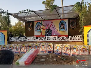 برگزاری یادوراه ۲۹ شهید سرافراز روستای نجم آباد نظرآباد+تصاویر