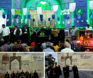 حضور کاروان زیر سایه خورشید در نقاط مختلف پایختت؛ از بازار بزرگ تا مسجد امام رضا(ع)