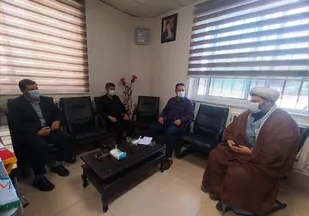مدیر موسسه راهیان کوثر استان با حجت الاسلام بیگی دیدار کرد