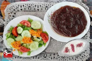 برگزاری جشنواره غذای سالم در روستای ساربانلر