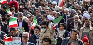 حضور حماسی مردم بام ایران در راهپیمایی۲۲ بهمن