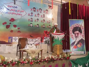 یادواره شهدای دانش آموز و فرهنگی شهر گندمان برگزار شد