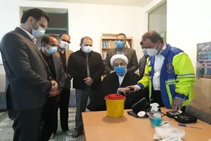 برپایی ایستگاه سلامت در روستای یاتری علیا