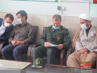 دیدار مسئولین سپاه پاوه با رئیس آموزش و پرورش به مناسب هفته معلم