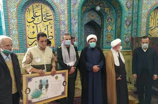 تجلیل از فعالین مساجد شاهرود+تصاویر