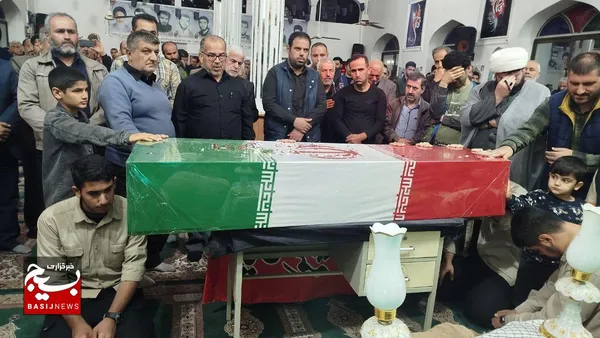 مراسم یادواره شهدا در آستانه اشرفیه