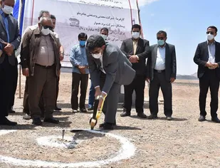 افتتاح بزرگترین پارک بانوان وکلنگ زنی سه پروژه صنعتی و راهسازی در بهاباد