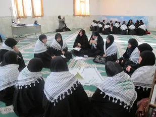 برگزاری جشنواره صالحین حوزه حضرت مریم (س) همدان+تصاویر