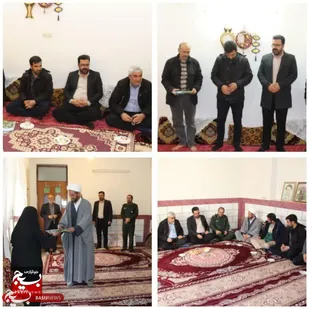 دیدار با خانواده معظم شهیدان مختاری
