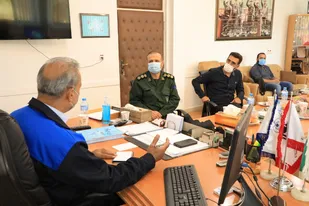 نشست تعاملی فرمانده سپاه شاهرود با مدیرعامل شرکت ذغال&zwnj;سنگ البرز شرقی+ تصاویر