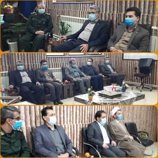 دیدار سرپرست دانشگاه علوم پزشکی شاهرود با فرماندهی سپاه شهرستان+ عکس