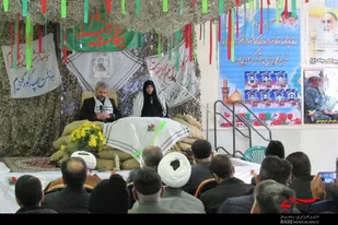 یادواره شهدای شهرستان فریدونشهر با حضور خانواده شهید حججی برگزار شد.