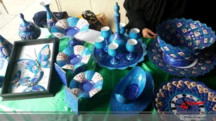 برپایی بازارچه های کارآفرینی حرم حضرت زینب (س) توسط بسیجیان حوزه ۳ خدیجه کبری