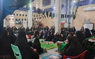 کلاسِ مقاومت و همدلی؛ روایت بانوان مسجد امام حسین(ع) شیراز در خط مقدمِ جبهه فرهنگی