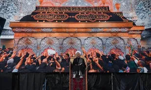 عزاداری دهه اول محرم در پایگاه نمونه کشوری امام حسین (ع) جهرم