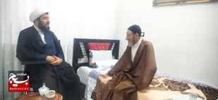 دیدار و عیادت از حجت الاسلام علوی