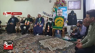 دیدار خادمین حرم رضوی با خانواده سردار شهید &laquo;حاج عبدالرسول فتحی&zwnj;نیا&raquo; در گتوند