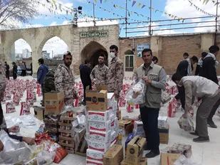 تشریح اقدامات گروه جهادی منتظران موعود بخش سجاس در مقابله با کرونا