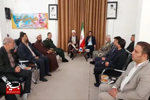 دیدار مسئولین کبودراهنگ امام جمعه و تجدید میثاق با شهدا