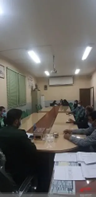 تجلیل از فعالان قرار گاه شهید سلیمانی حوزه نرجس خاتون ناحیه مرکزی یزد