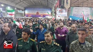 شکوه حضور ونمایش اقتدار ۵۵ هزار بسیجی خوزستانی در قاب دوربین عکاسان