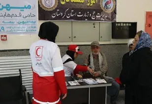 تیم بانوان هلال&zwnj;احمر آماده ارائه خدمات به زائران