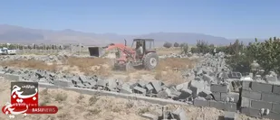عملیات قلع و قمع بیش از ۲ هزار متر مربع از اراضی زراعی تغییر کاربری غیرمجاز در شاهرود