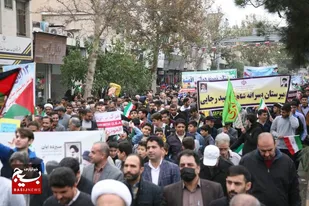گزارش اختصاصی خبرگزاری بسیج از مراسم یوم&zwnj;الله ۱۳ آبان در قزوین