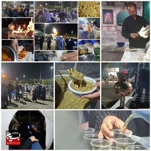 خدمت&zwnj;رسانی موکب منتظران مهدی(عج) به زائران اربعین در مسیر ورودی خوزستان از ایذه