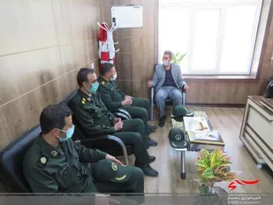 دیدار پاسداران خوانساری با شهردار ویست