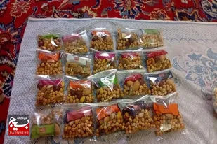 کمک های جهادی باهدف باهدف ترویج روحیه مواسات و همدلی در سرخه