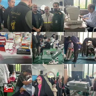 کاروان سپاه به قلب محرومیت سه هزار تنکابن رسید؛ درمان رایگان برای هزاران نفر