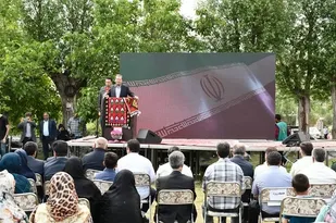 برگزاری جشنواره گل&zwnj;محمدی عنصرود در آذربایجان شرقی