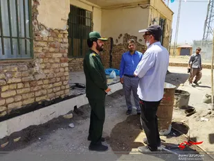 مرمت و بازسازی خانه محرومین در بخش امامزاده &ndash;بادرود