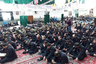 مراسم یادبود و گرامیداشت شهدای آتش&zwnj;نشان در همدان برگزار شد