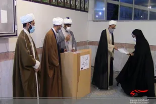 برگزاری مراسم تجلیل از طلاب جهادی در دامغان