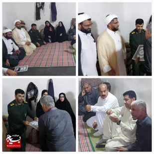 دیدار و تجلیل از رزمنده هشت سال دفاع مقدس در قصرقند &nbsp;