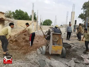 مجموعه اقدامات قرارگاه جهادی در شهرستان هندیجان