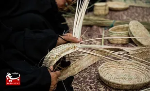 آموزش حصیر بافی به شرط اشتغال