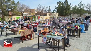 جشنواره هنری"ماها" در ۴۰ مدرسه تربت&zwnj;جام در قاب دوربین بسیج