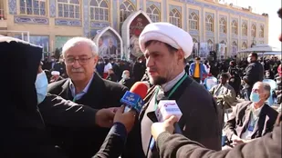حضور اتباع کشورهای مختلف در گلزار شهدای کرمان