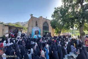 برگزاری همایش مردمی فرهنگ فاطمی در امامزاده محسن(ع) همدان