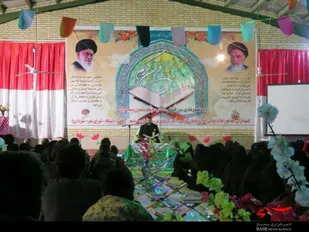 محفل انس با قرآن کریم با حضور قاری بین المللی در ریگان برگزار شد