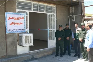 آیین افتتاح یک واحد مسکن محرومان به مناسبت گرامیداشت هفته بسیج سازندگی در شهرستان رومشکان