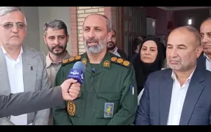 فلسفه وجودی سپاه خدمت بی منت به مردم است/ارائه ۹۱۴۸ خدمت توسط ۵۰ گروه جهادی فعال در سطح استان